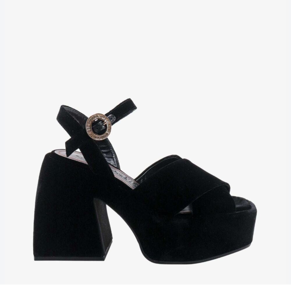 Nodaleto Bulla Joni Black Size 39 NEW WITHOUT TAGS